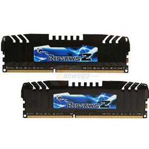 G.SKILL Ripjaws Z Series 8GB (2 x 4GB) 240-Pin DDR3 SDRAM DDR3 2400 (PC3 19200) Desktop Memory Model F3-2400C10D-8GZH 