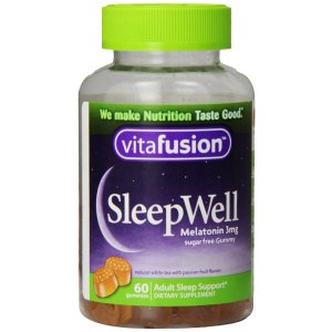 Vitafusion助睡眠成人咀嚼软糖， 60粒/瓶，共3瓶