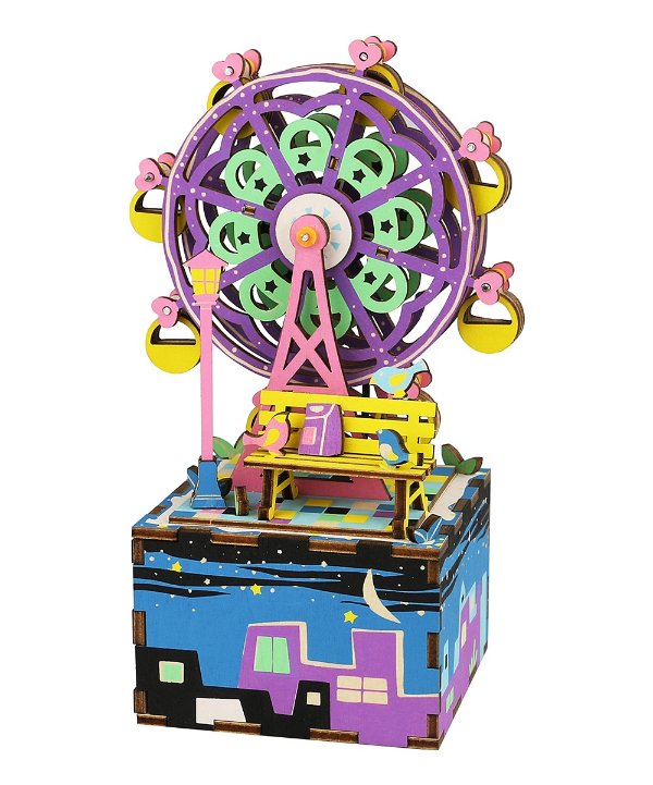 3D手工音乐盒 摩天轮