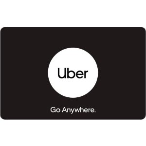 Uber$50 数字礼卡