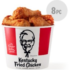 KFC Restaurants 8-Piece Fried Chicken Bucket