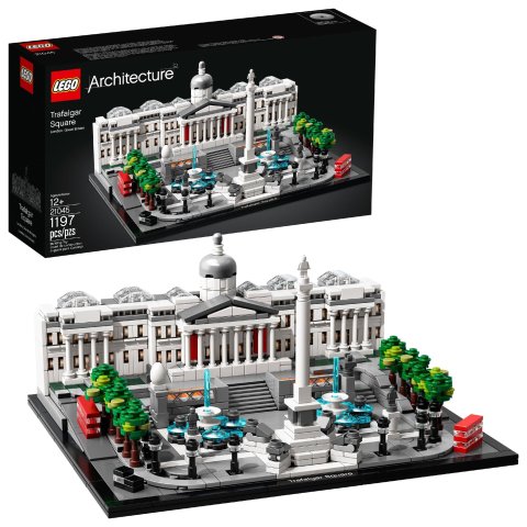 LegoArchitecture Trafalgar Square Model 21045 Adult & Kids Set (1197 Pieces)