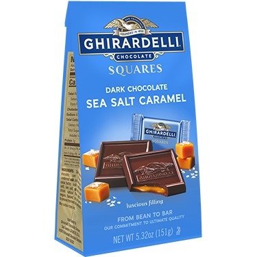 海盐焦糖黑巧克力夹心方块 6袋