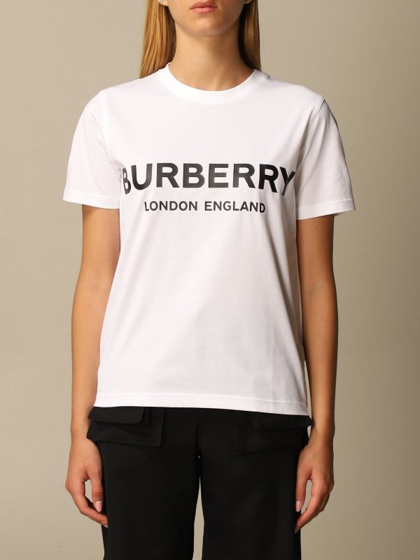 Shotover Burberry t-shirt in stretch cotton with logo