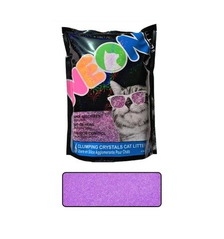 NEON Cat Litter Purple