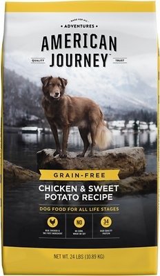 Chicken & Sweet Potato Recipe Grain-Free Dry Dog Food, 24-lb bag - Chewy.com