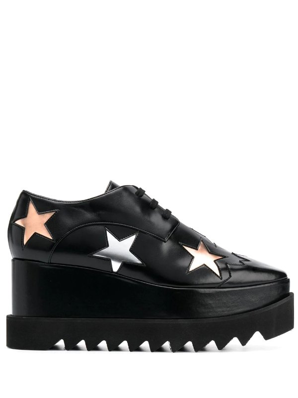Elyse star platform shoes