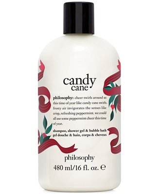 Candy Cane Shampoo, Shower Gel & Bubble Bath, 16-oz.