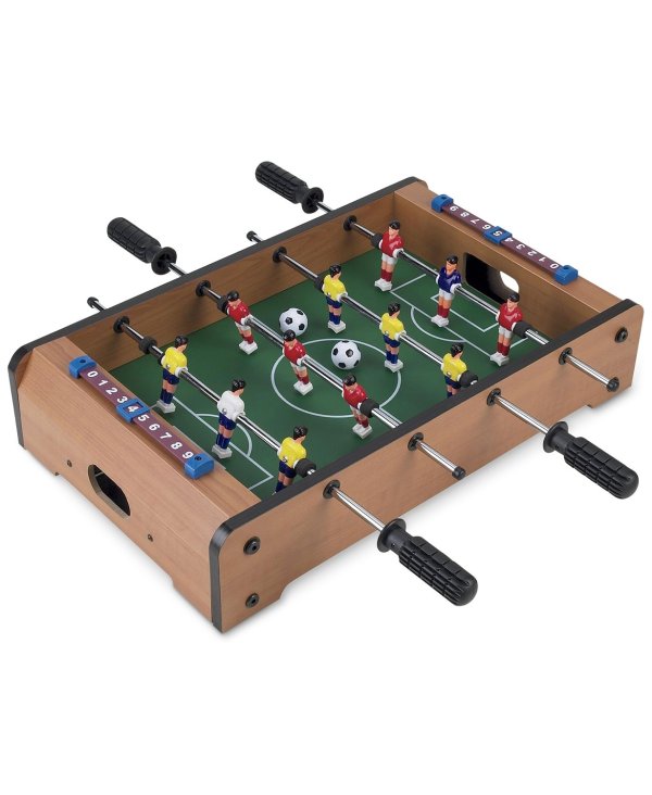 Mini Table Top Foosball Set, 3.5" x 12.25" x 20.25"