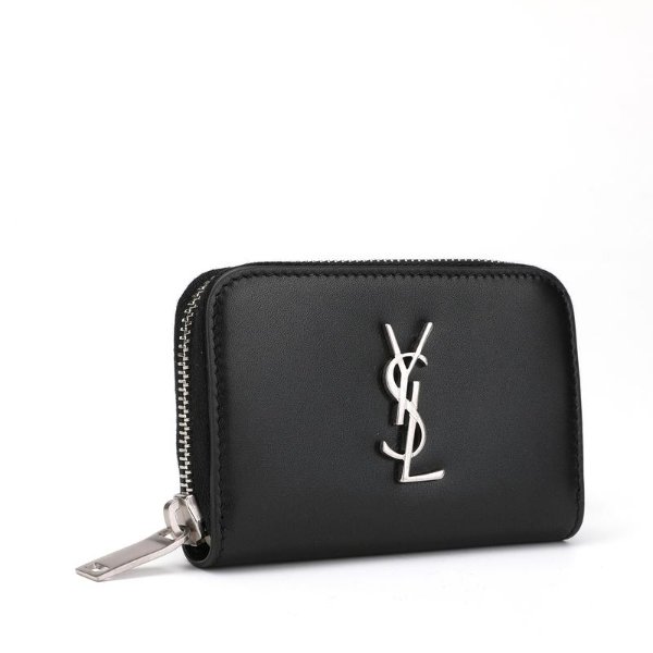 MONOGRAM Zipped Coin Pouch