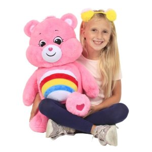 NEW 2021 Care Bears 24" Jumbo Plush - Cheer Bear - Soft Huggable Material