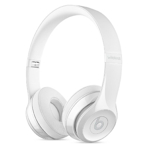 Solo 3 Wireless Bluetooth On-Ear Headphones - Gloss White