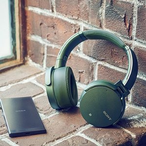 Sony XB950N1 Extra Bass Wireless Noise Canceling Headphones, Black