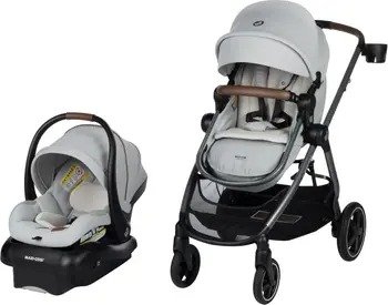Zelia™² Luxe Stroller & Mico Luxe Infant Car Seat 5-in-1 Modular Travel System