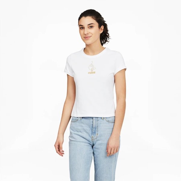 x BABY PHAT Fierce Fitted Tee