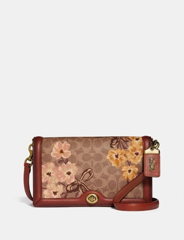Riley in Signature Canvas With Prairie Floral Print