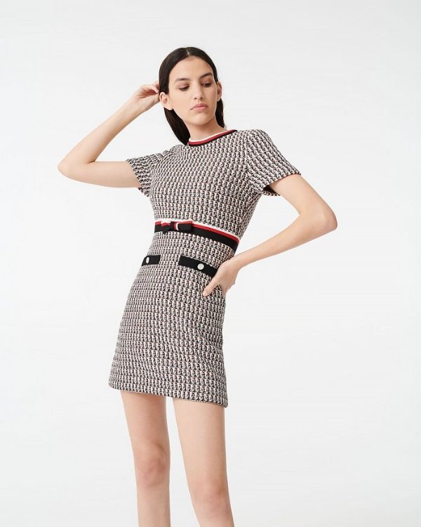 Rivi Tweed Mini Dress