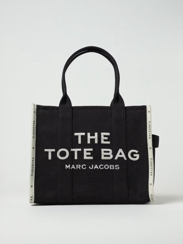 iThe Large Tote Bag n canvas with jacquard logo