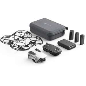 DJI Mavic Mini Combo Drone Quadcopter 2.7K Camera, Less than 0.55lbs, 30 Minute Flight Time with Samsung 128GB MicroSDXC 100MB/s Memory Card and Adapter
