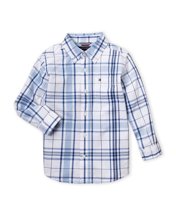 (Toddler Boys) Ethan Plaid Shirt