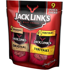Jack Link's 多口味牛肉干促销 照烧牛肉干5包$5.39