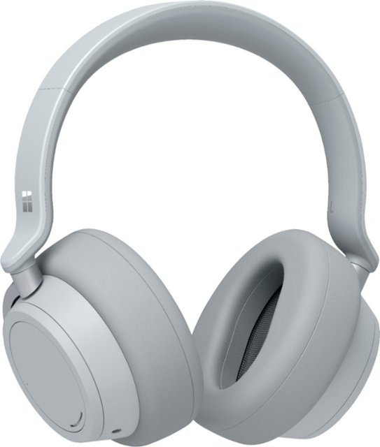 Surface Headphones - Wireless Noise Canceling Over-the-Ear with Cortana - Light Gray