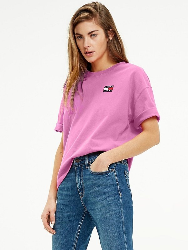Recycled Tommy Badge T-Shirt | Tommy Hilfiger