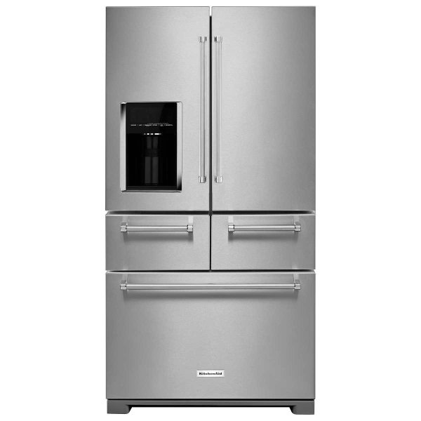 25.8CuFt 36" Multi-Door Freestanding Refrigerator with Platinum Interior Design