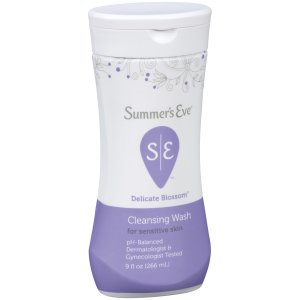 Summers Eve Feminine Wash For Sensitive Skin w/Delicate Blossom Fragrance Feminine Intimate Wash