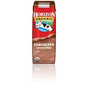 Horizon Organic UHT Chocolate Milk Boxes, 1% Single Serve, 8 Oz., 12 Count: Amazon.com: Grocery &amp; Gourmet Food