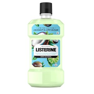 Listerine 无酒精漱口水 限定版椰子青柠香味 500ml