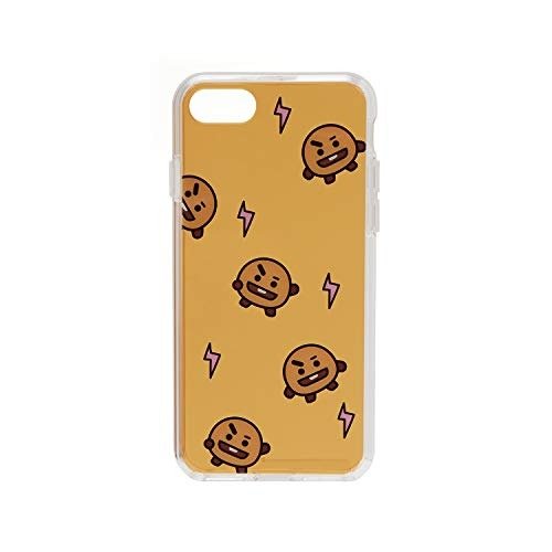 Official Merchandise by Line Friends - SHOOKY Pattern TPU Case for iPhone 8 / iPhone 7, Brown