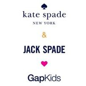 Gap官网 开卖与Kate Spade合作的童装系列