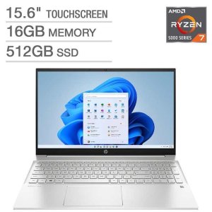 HP Pavilion 15.6" Laptop (R7 5825U, 16GB, 512GB)