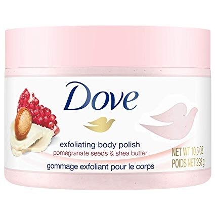 Exfoliating Body Polish Body Scrub, Pomegranate & Shea, 10.5 oz