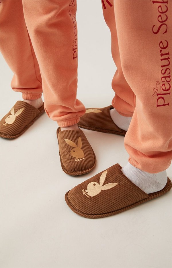 By PacSun Corduroy Bunny Slippers | PacSun