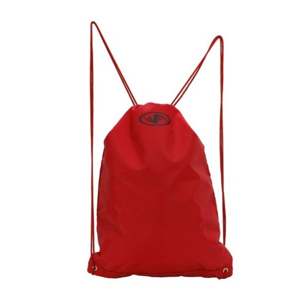 Athletic Works Unisex Adult Fitness Gym Cinch Bag Backpack, Red