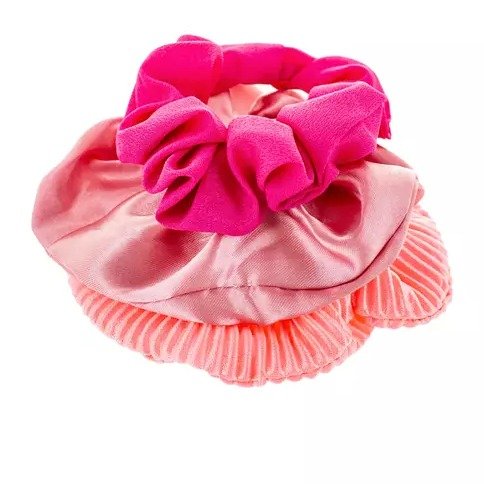 Pink Gradient Scrunchie Set