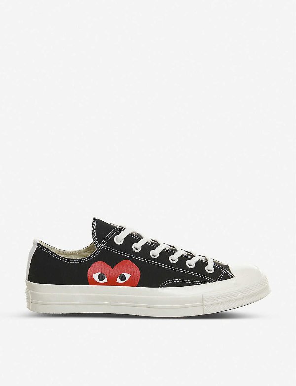 PLAYx Converse canvas low-top trainers
