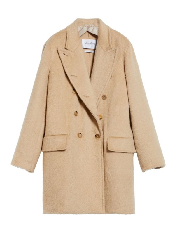Rete Double-Breasted Wool Coat