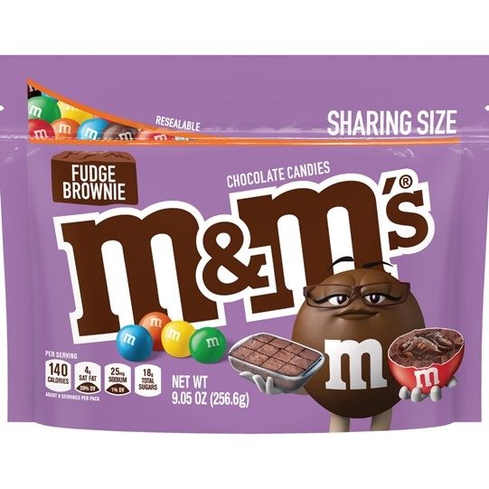 M&M’S Fudge Brownie 9 oz Bag, Sharing Size | M&M’S - mms.com