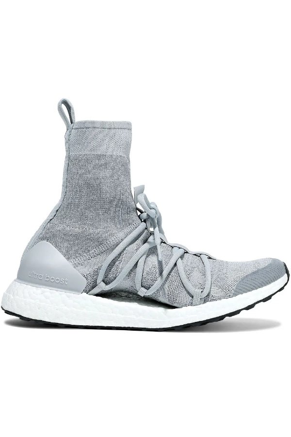 ULTRABOOST stretch-knit high-top sneakers