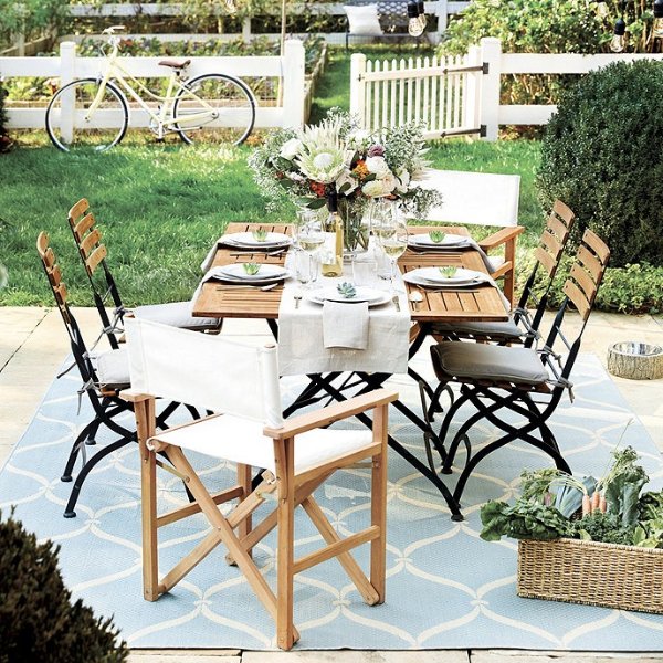 Giardino Rectangular Teak Outdoor Dining Table