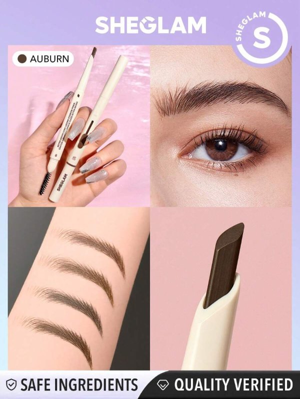 SHEGLAM Better Brows Long Lasting Eyebrow Pencil-Auburn