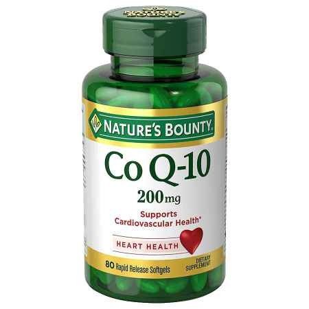 Nature's Bounty 辅酶 Co Q-10 200 mg 80粒