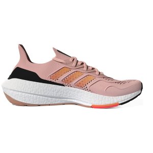 adidas Ultraboost 22 女士运动跑鞋6码 粉色款