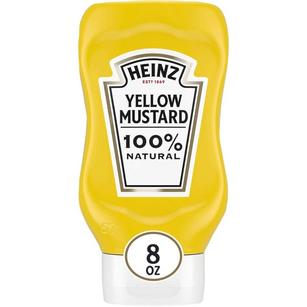 Yellow Mustard 8 oz Bottle