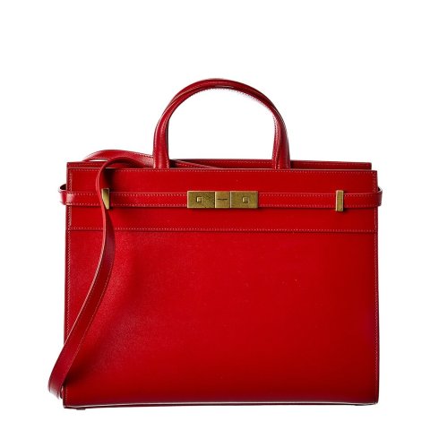 Saint LaurentSmall Manhattan Leather Tote