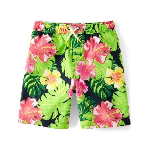 GymboreeBoys Matching Family Tropical Print Swim Trunks - Aloha | Gymboree - TIDAL