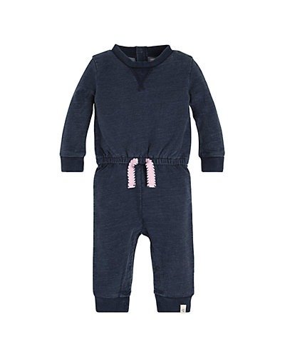 French Terry Denim Wash Coverall